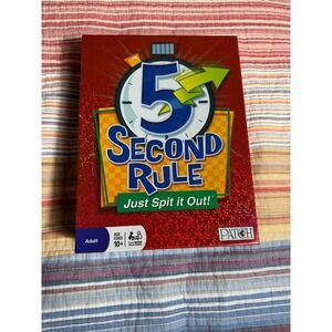 5 Second Rule Board Game Patch Products Just Spit It Out Party Game Ages 10+
